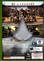 Xbox 360 Assassin's Creed Brotherhood Back CoverThumbnail